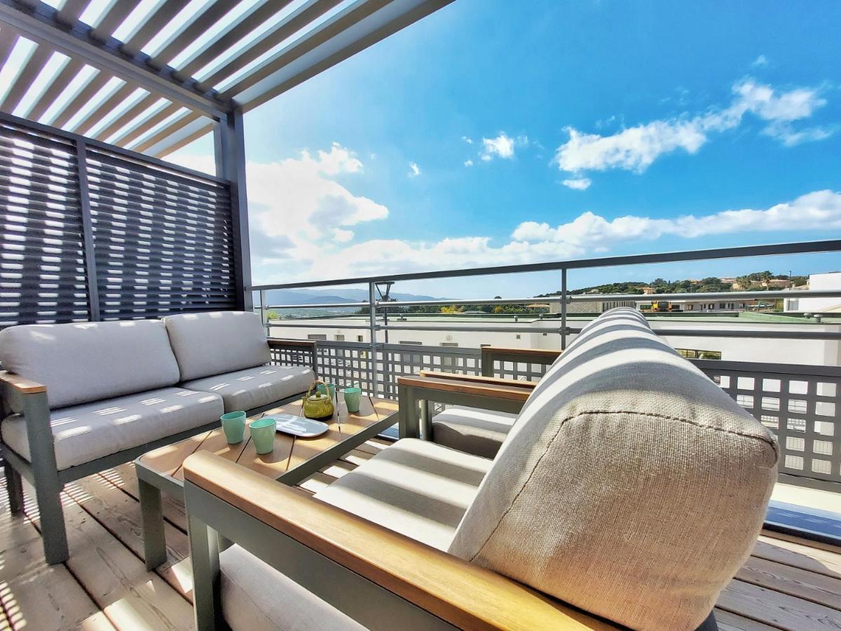 Appartement Catalina - Double Terrasse - Wifi - Clim - Porticcio Porticcio  Exteriör bild